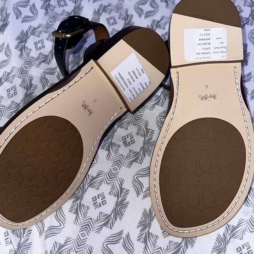 Coach Sandals - Picture 3 of 4